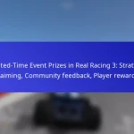 Limited-Time Event Prizes in Real Racing 3: Strategic claiming, Community feedback, Player rewards