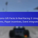 Promo Gift Packs In Real Racing 3: Unique items, Player incentives, Event integration