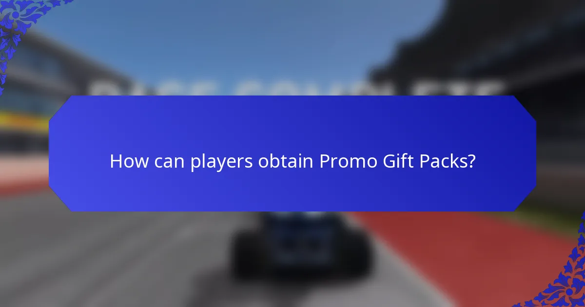 How can players obtain Promo Gift Packs?